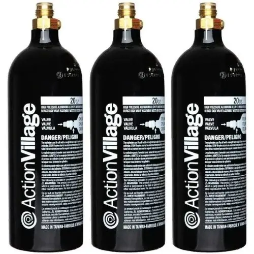 Action Village 20oz - High Pressure Paintball Tank