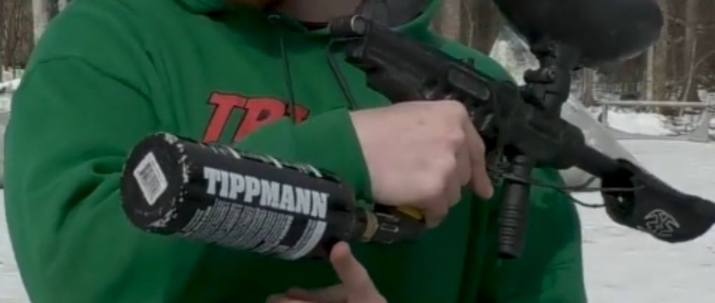 Tippmann Paintball tank