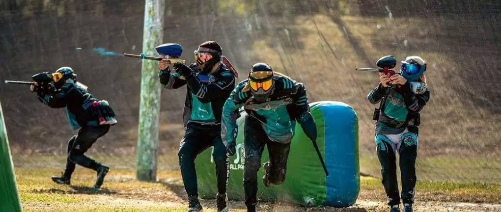 paintballing in Houston