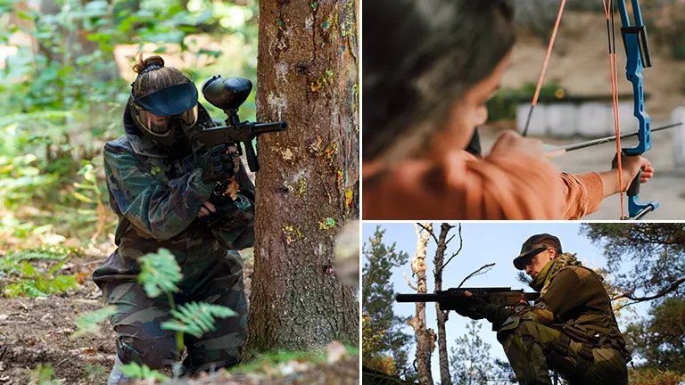 What sports are similar to paintball - Paintball alternatives