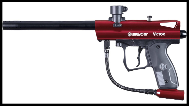 Spyder victor semi auto paintball gun
